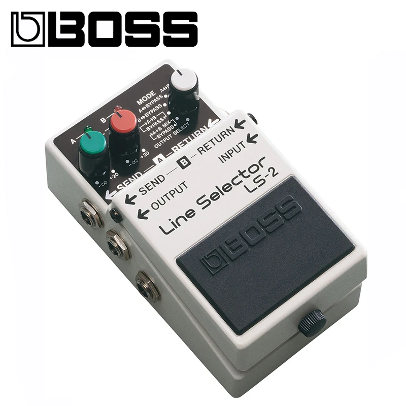 Boss LS-2 Line Selector Pedal and Input/Output Router Bundle with Picks Polishing Cloth Strings Winder | Спорт и развлечения