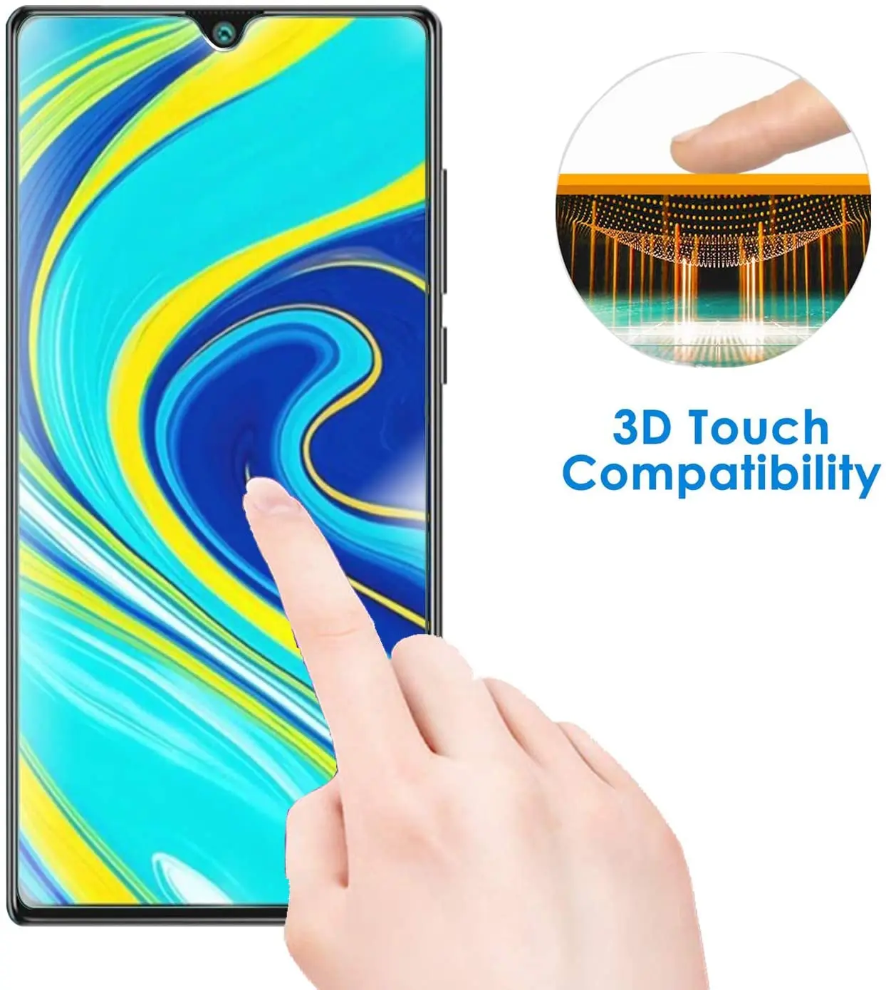 Закаленное стекло для Cubot P40 защитная пленка экрана ультратонкая Защитная