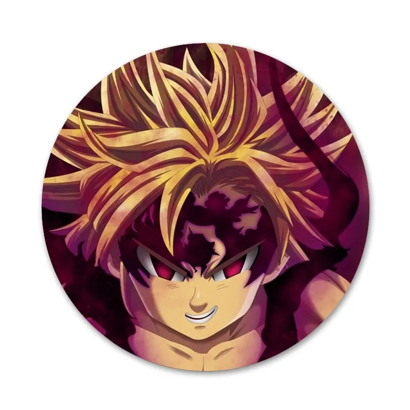 Семь смертных грехов мелиодас значок для одежды украшение рюкзака подарок | Дом и