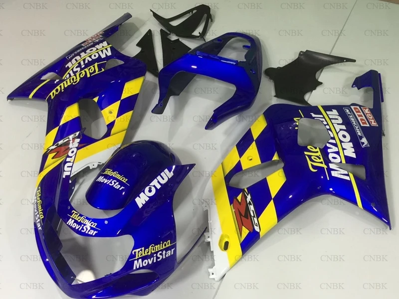 Пластиковые обтекатели для GSXR 600 750 1000 GSX R600 R750 R1000 2000 обтекатель из АБС пластика 2003