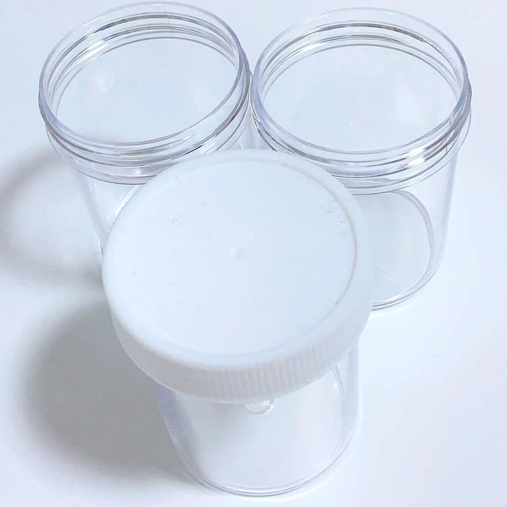 Container Slime Clay Makeup Jar Cosmetic Pot Home Organizer Tools Storage Accessories 2019 Box #20 |