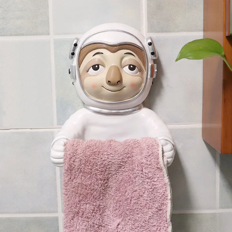 Ленивец тюбик для туалетной бумаги Настенный Лоток ванной комнаты стойка