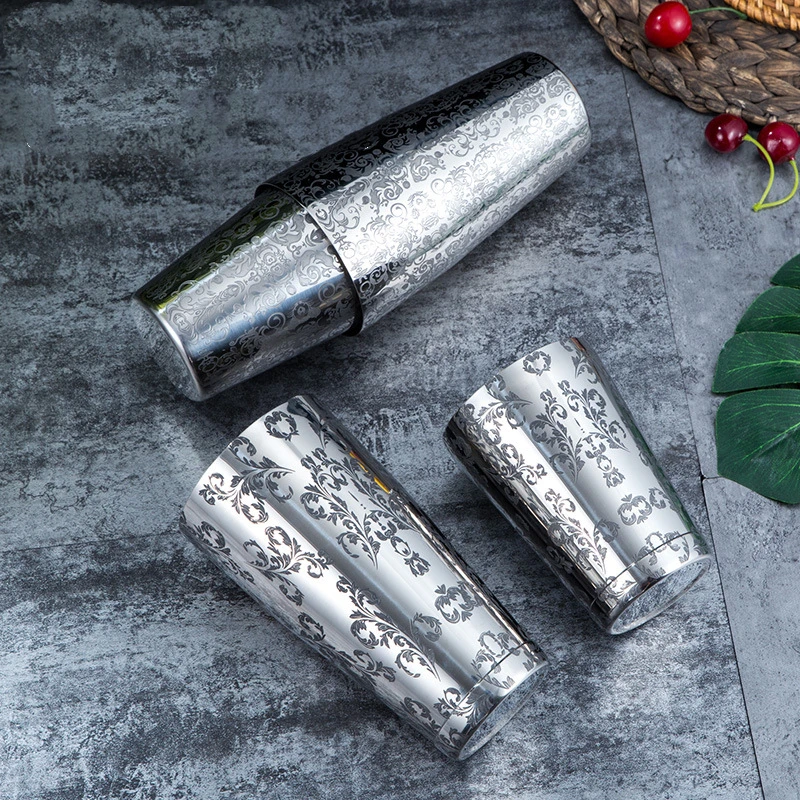 Бостонский шейкер с гравировкой и травлением для бара аксессуары дома подарки