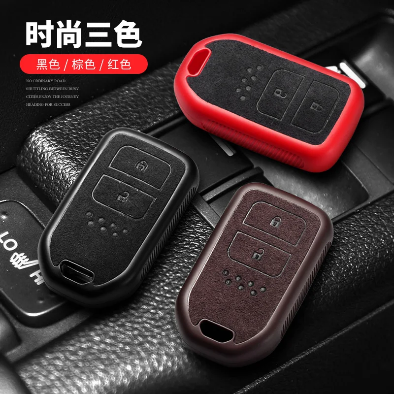 

TPU Car Key Case Cover For Honda Hrv Civic 2017 Accord 2003-2007 Cr-v Freed Pilot Auto Shell honda civic 2017 honda accord