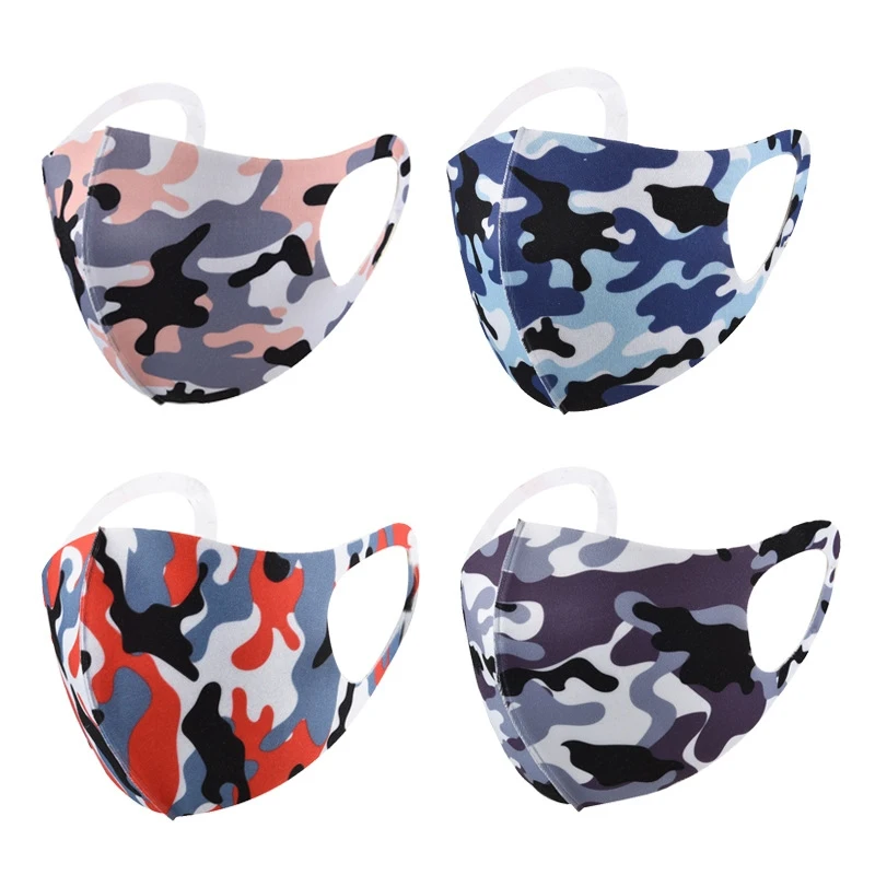 2020 Camouflage PM2.5 Breathable Mouth Mask Unisex Face Anime Universal Dust-Proof And Smog-Washable U3 | Дом и сад