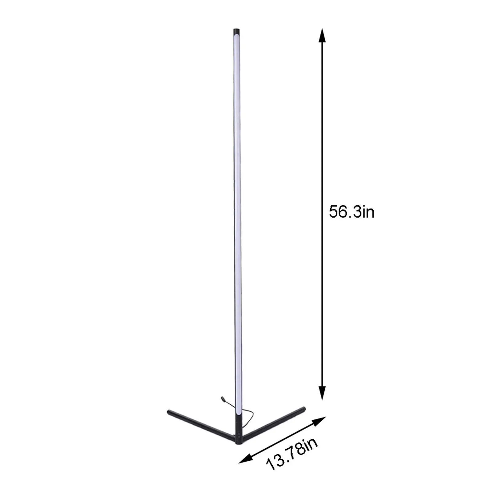 

Corner Floor Lamp Modern Night Standing LED Floor Lamp Design Bedroom LED Living Lighting Dimmable Night Light home decor