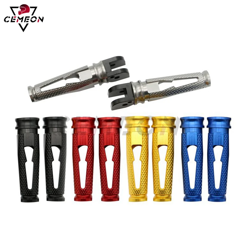 

For Yamaha XJR400 XJR1200 XJR1300 FZ-6R Motorcycle CNCaluminum rear foot nail small foot pedal passenger pedal