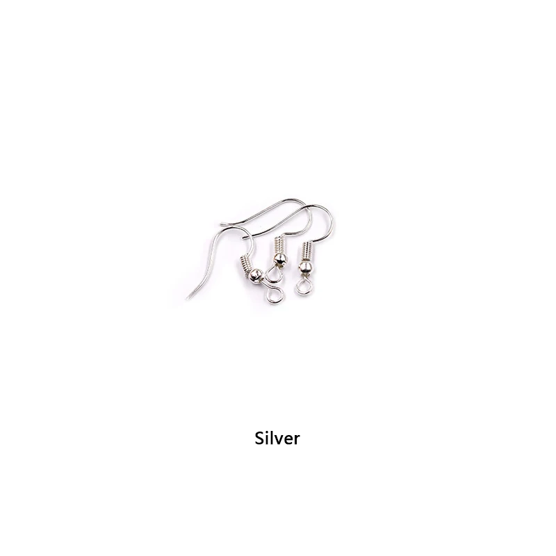 200Pcs Mixed Rose Gold Silver Black Metal Earring Hooks for Jewelry Making Diy Handmade Accessories Wholesale | Украшения и