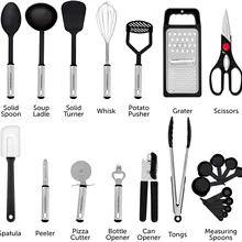 Home Kitchen Utensil 23pcs Nylon Cooking Set Spatula  Gadgets Cookware  Best  Tools