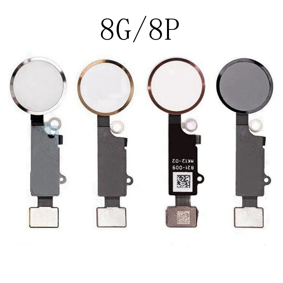 Абсолютно для iPhone 5G 5S 5C 6 Plus 6S Plus 7 Plus кнопка Home с гибким кабелем кнопка Home меню без TOUCH ID