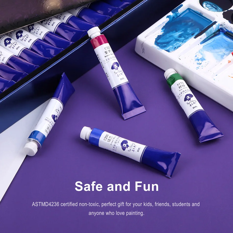 Najtaniej Paul Rubens Artist Grade Akwarela 8ml Zestaw Tubek 48 Kolorów Profesjonalny Wysokiej Jakości Pigment Malarski Do Artykułów Artystycznych