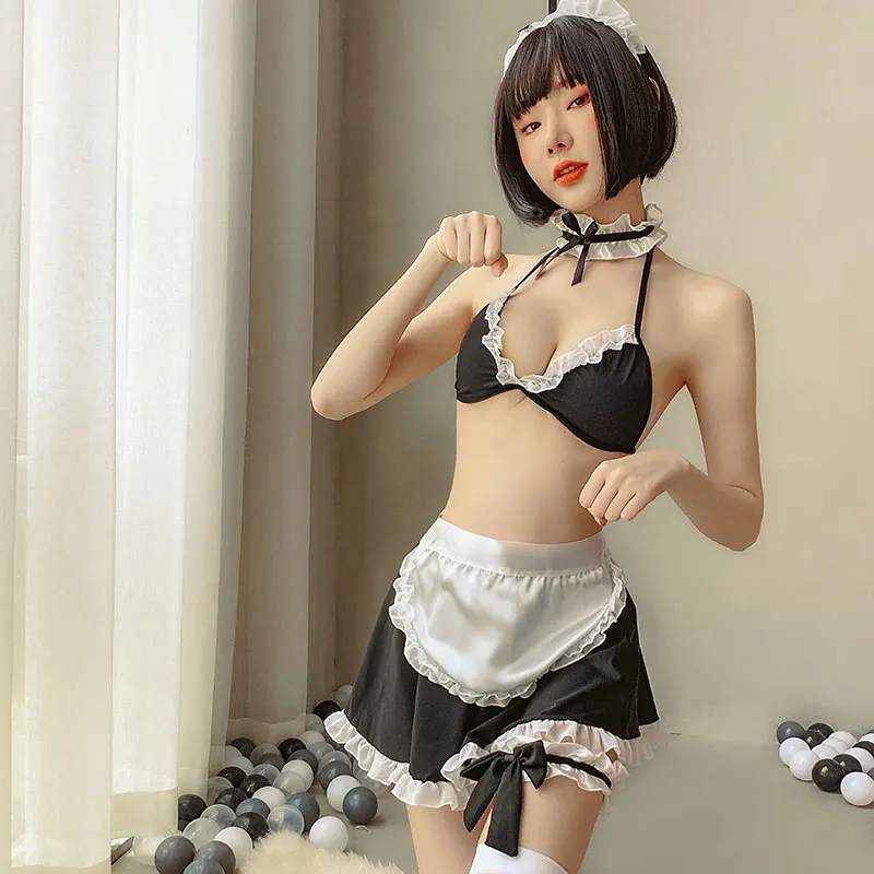 Японское мини сексуальное нижнее белье косплей одежда для ролевых игр кавайная