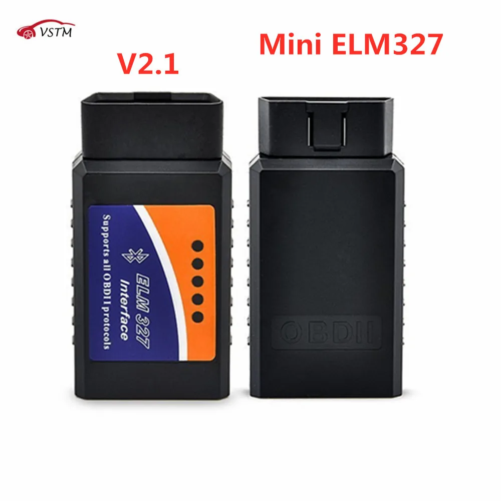 Считыватель кодов ELM327 V2.1 LR20 2018 Супер Мини Bluetooth Odb2 сканер ELM 327 умный Автомобильный