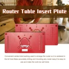 Алюминиевый фрезерный стол, вставная пластина, деревянный верстак, деревянный верстак, модель роутера, гравировальная машина с 4 кольцами, инструменты, флип-доска