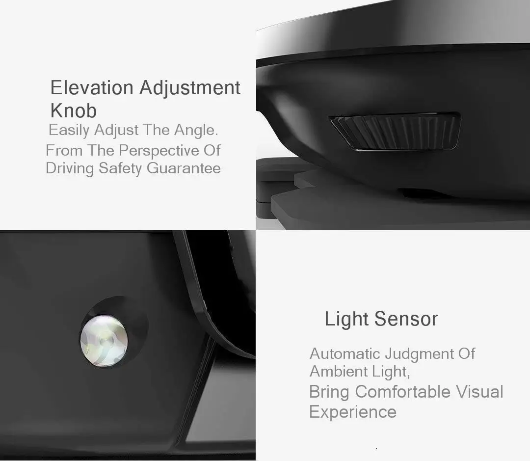 Xiaomi Mijia Carrobot Intelligence Car Hud Head Up Bluetooth Version Display OBD Driving Data Overspeed Warning System