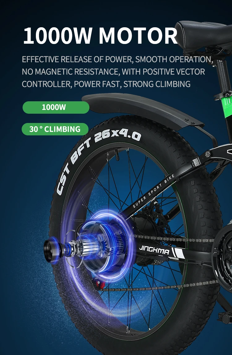Электрический велосипед электровелосипед 1000 Вт 48 В 2022 Ач литиевая батарея