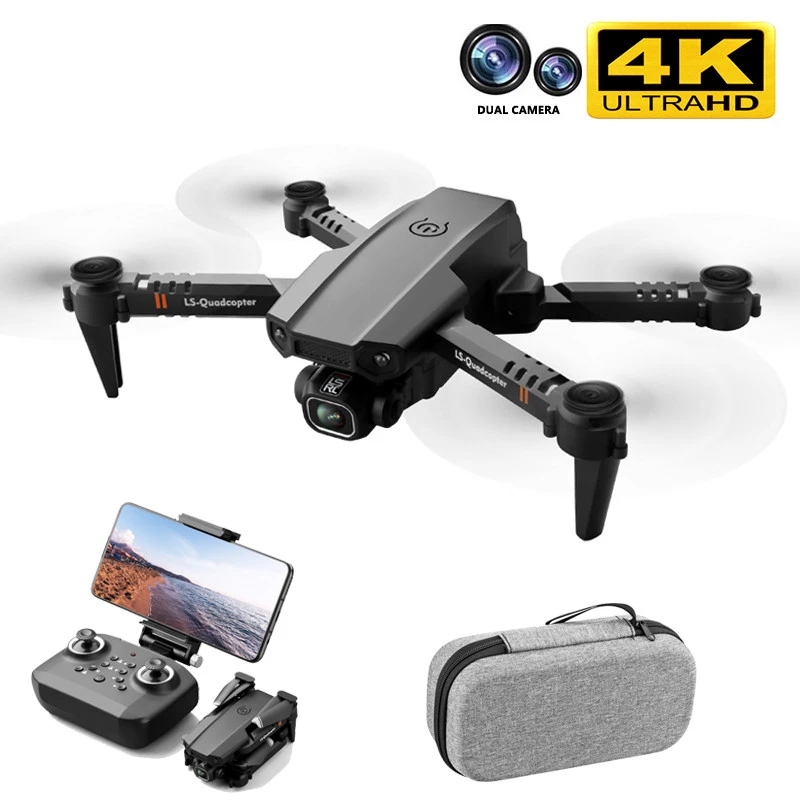 

2021 New XT6 Drone Dual Lens 4k Profession High Definition Aerial Photography Optical Flow Fixed Height RC Aircraft Child Toys