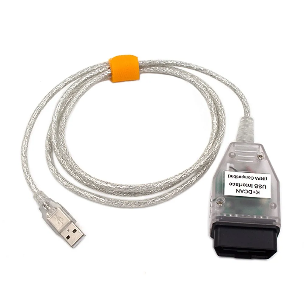 Диагностический сканер INPA K Can DCAN с USB интерфейсом для BMW|Кабели и коннекторы
