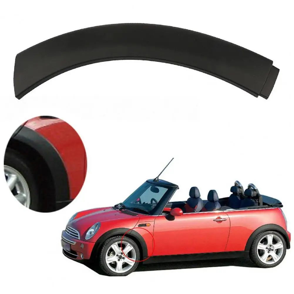 

50% Hot Sales!!! Front Wheel Fender Left Upper Aerodynamic Black OEed 51131505866 ABS Arch Cover Trim For Mini Cooper 2002-2008