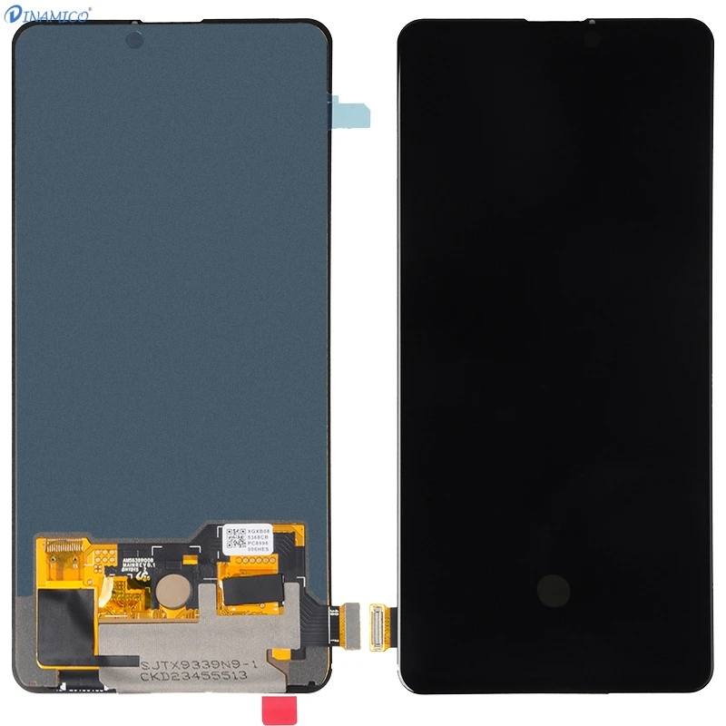 Dina mi co для Red mi K20 Lcd K20 Pro дисплей кодирующий преобразователь сенсорного экрана в сборе 6,39 дюйма для Xiao mi 9T Lcd mi 9T PRO дисплей - Цвет: Black No Frame