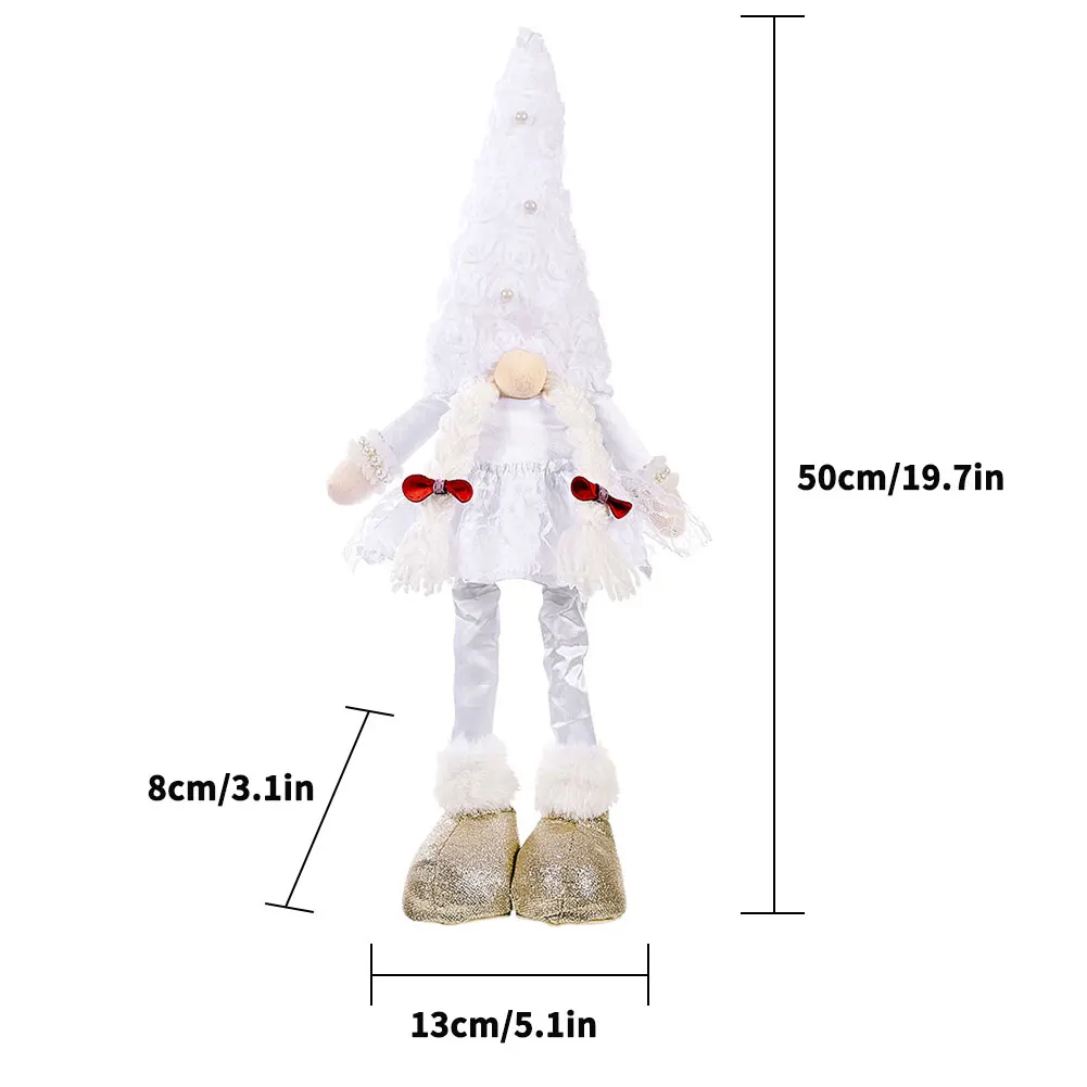 

Wedding Faceless Doll Desktop Gnome Dwarf Doll Elf Ornament With Retractable Legs Decoration DIY Decoration For Wedding Gift