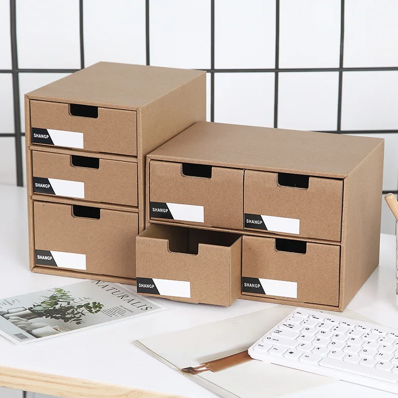 Ящик для хранения бумажных ящиков креативная стойка сортировки документов