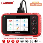 Диагностический инструмент LAUNCH CRP123i OBD2 для автомобильного сканера двигателя ABS SRS Трансмиссия подушка безопасности OBD Автомобильный считыватель кодов бесплатное обновление