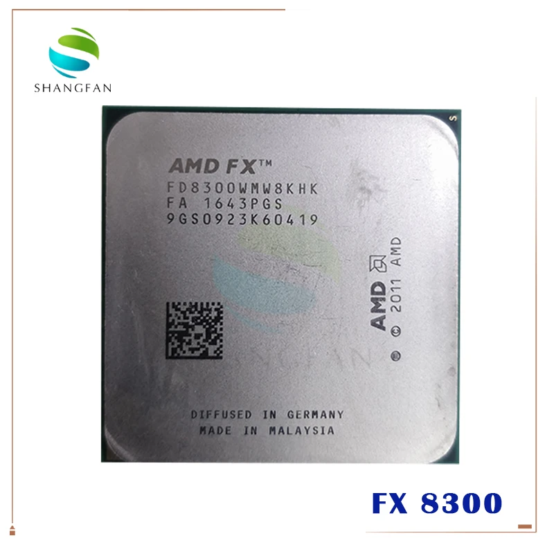 AMD FX-Series FX 8300 FX8300 3.3 GHz Eight-Core 8M Processor Socket AM3+ FD8300WMW8KHK CPU 95W  FX-8300