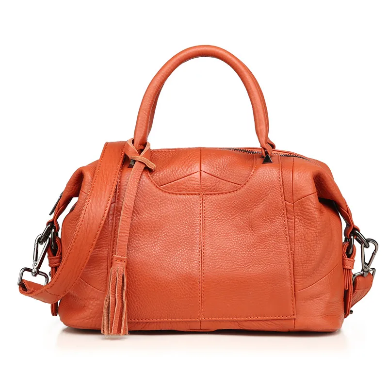 Designer Handbags High Quality Women Genuine Leather Hand Bag Female Fashion Tassel Shoulder Bag Crossbody Bags For Women 2020