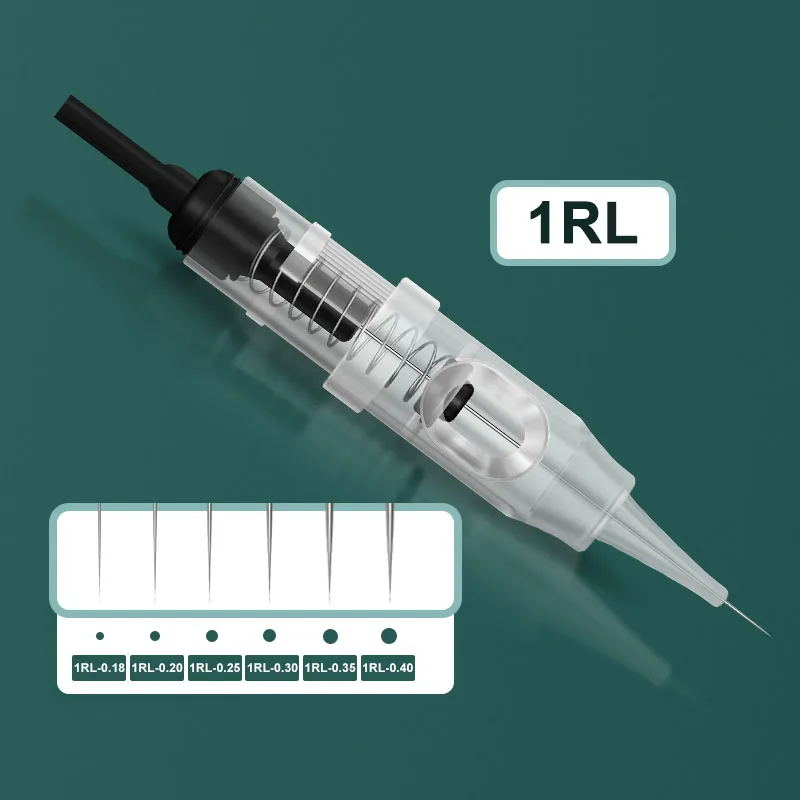 Одноразовые Иглы для татуажа бровей 1RL 3RL 5RL 5F 7F стерилизованные иглы