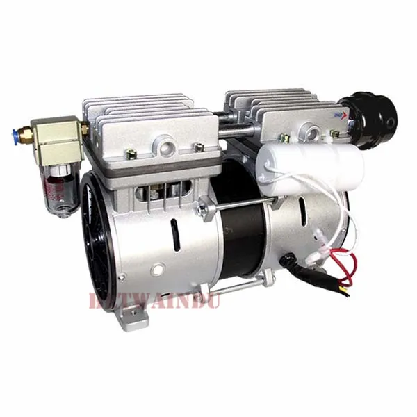 400W безмасляный вакуумный насос 220V -93Kpa 90L/мин воздушный 0.8Mpa Давление для