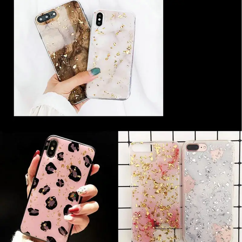 Лидер продаж золотые серебряные хлопья в форме листьев смоляные украшения для