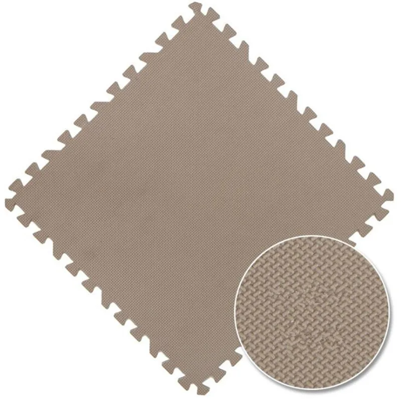coffee Детский коврик-пазл 30*30 см, детский разноцветный игровой коврик-пазл, детский коврик для упражнений, плитка для пола из пены EVA, игровой коврик для спортзала, коврик, игрушки - Цвет: coffee
