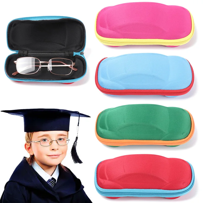 1 шт. 2020 модные очки коробка в форме автомобиля Чехол дети портативный легкий