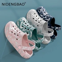 mens mules women beach sandals clogs quick dry non slip comfortable slippers home outdoor unisex garden shoes