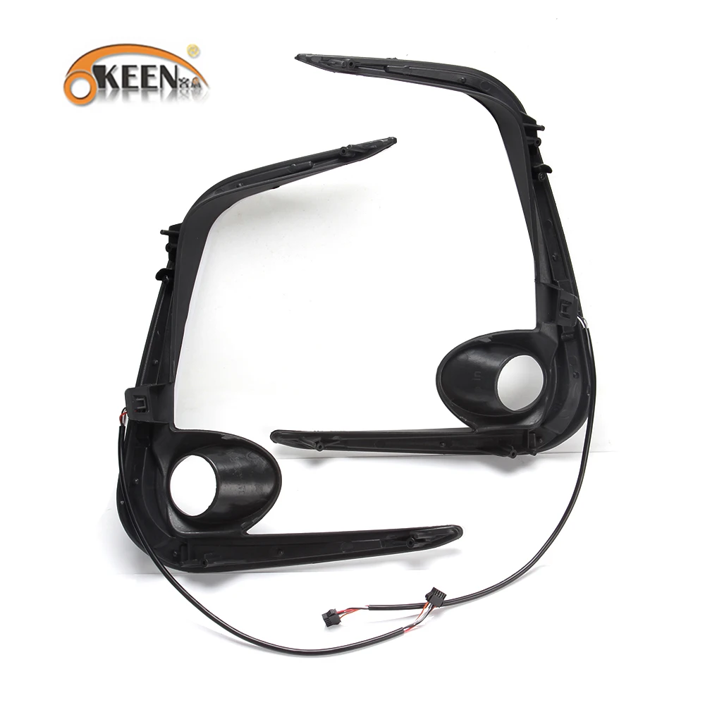 

2Pcs Led Drl For Toyota Corolla 2019 2020 Led Daytime Running Light Front Bumper Fog Lamp with Yellow Turn Signal Blue Headlight