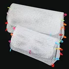 DIY пластиковая сетчатая ткань для изготовления сумок ручной работы ткацкий материал защелка для сумок пластиковая сетка крючок аксессуары для рукоделия