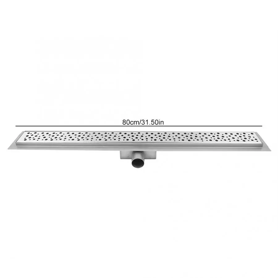 HFD06 80 см сливная плитка из нержавеющей стали Слив отходов для душа ванной кухни