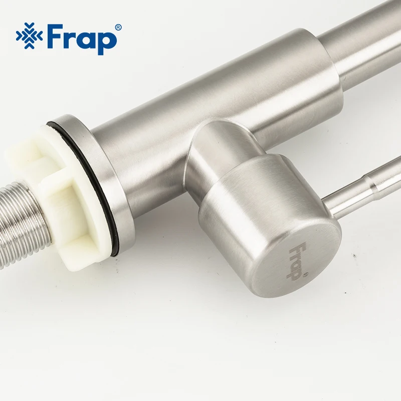 FRAP Одноместный кран холодной воды нержавеющая сталь F41899-6 | Обустройство дома