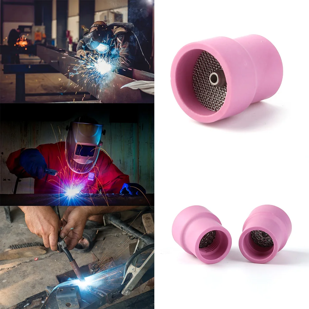 

2Pcs Ceramic Welding Cup Welding Cups Set Manual Tool for WP-9/20/25 Welding Consumables Agon Arc Welding