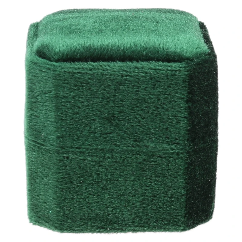 

Velvet Double Ring Box Octagon Wedding Ceremony Ring Box With Detachable Lid