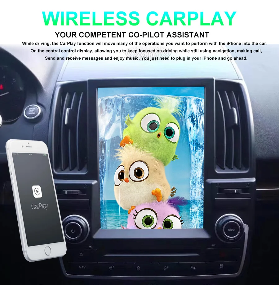 Автомобильное радио с экраном Tesla 128 ГБ ROM для Land Rover Freelander 2 LR2 L359 2006 2009 20122015 GPS 10 4