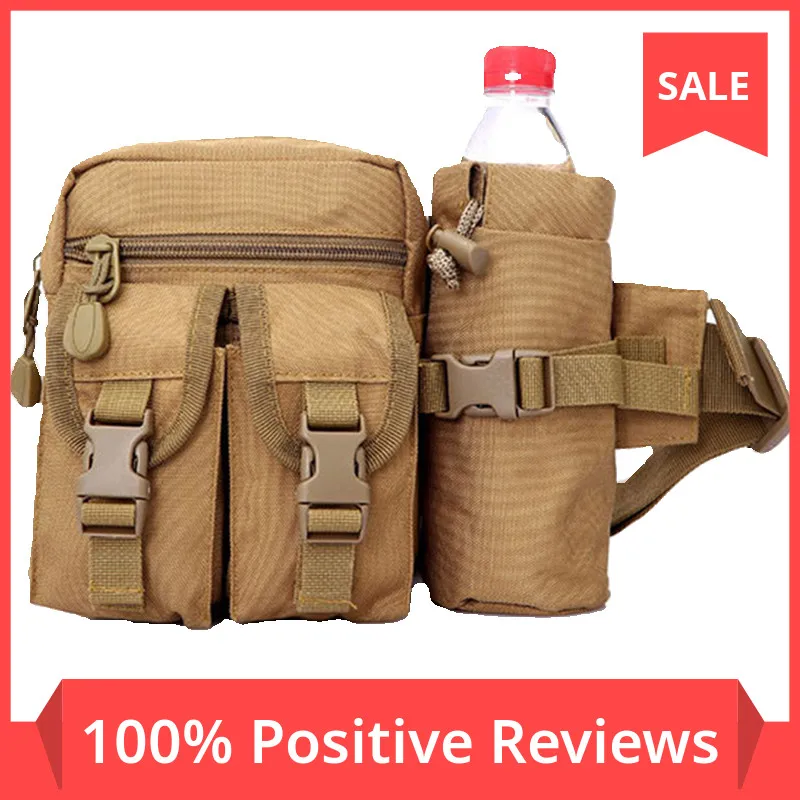 Уличная Военная тактическая поясная сумка водонепроницаемая Оксфорд Molle для