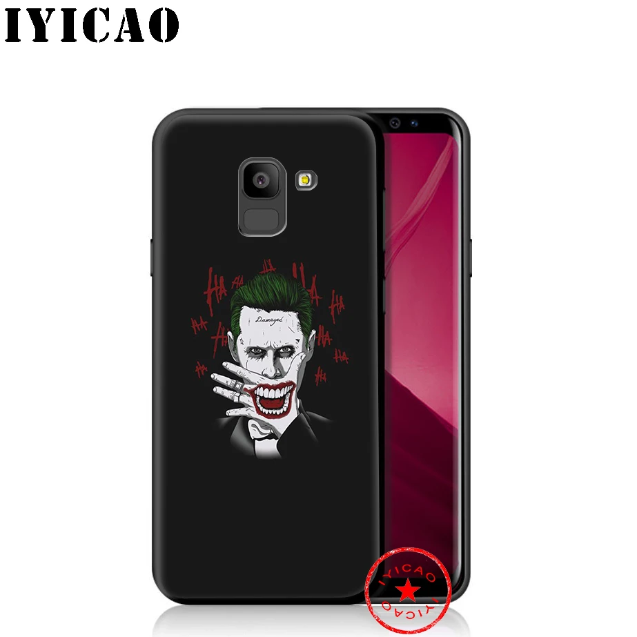 IYICAO Харли Куинн самоубийцы отряд мягкий чехол для телефона samsung Galaxy A9 A8 A7 J6 A6 плюс