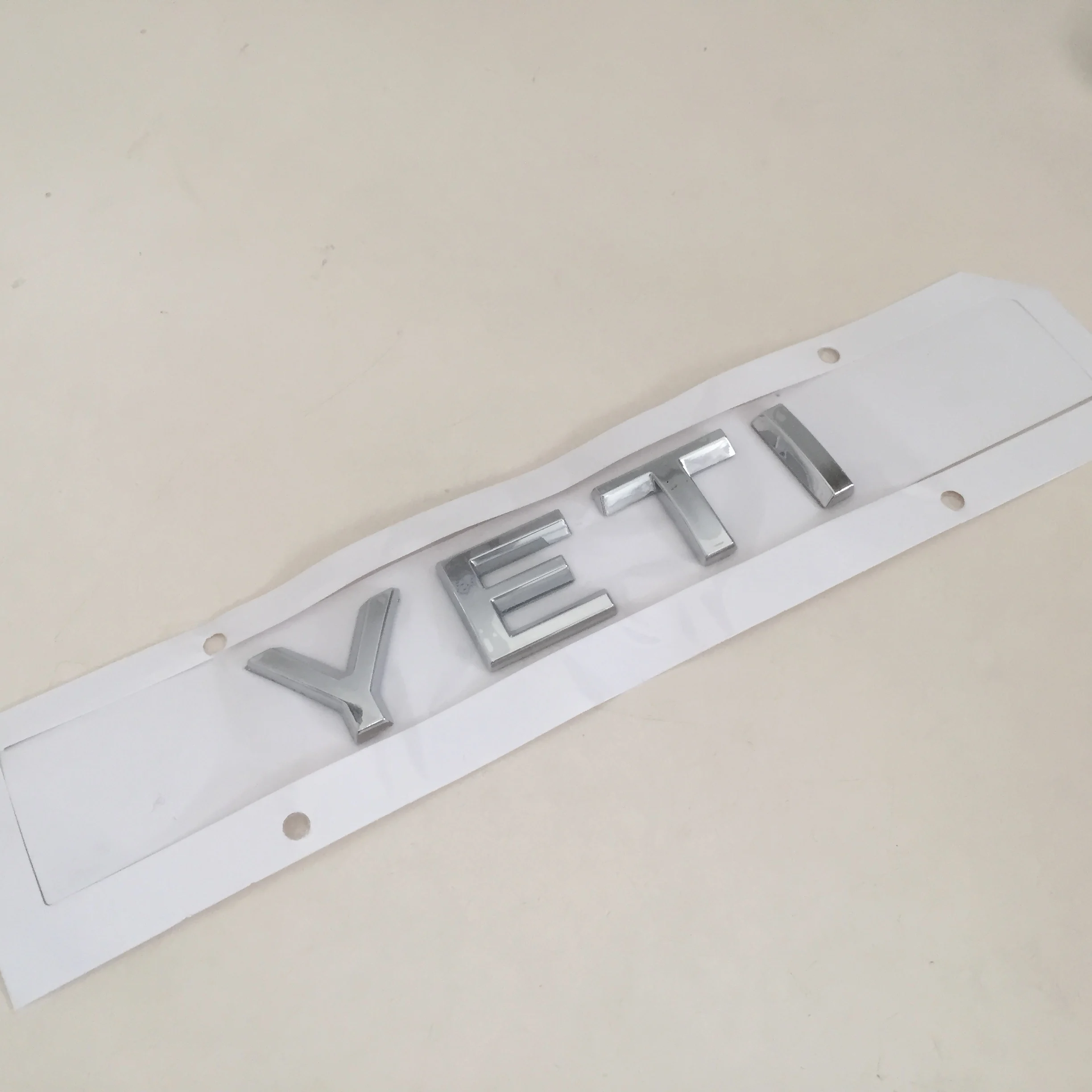 1 шт. 3D ABS высокое качество YETI Автомобильная буква задняя зеркальная эмблема