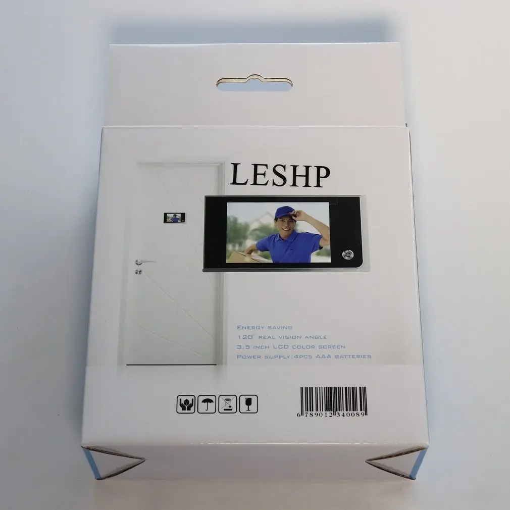 

Multifunctional Home Security 3.5 inch LCD Color Digital TFT Memory Door Peephole Viewer Doorbell Security Camera