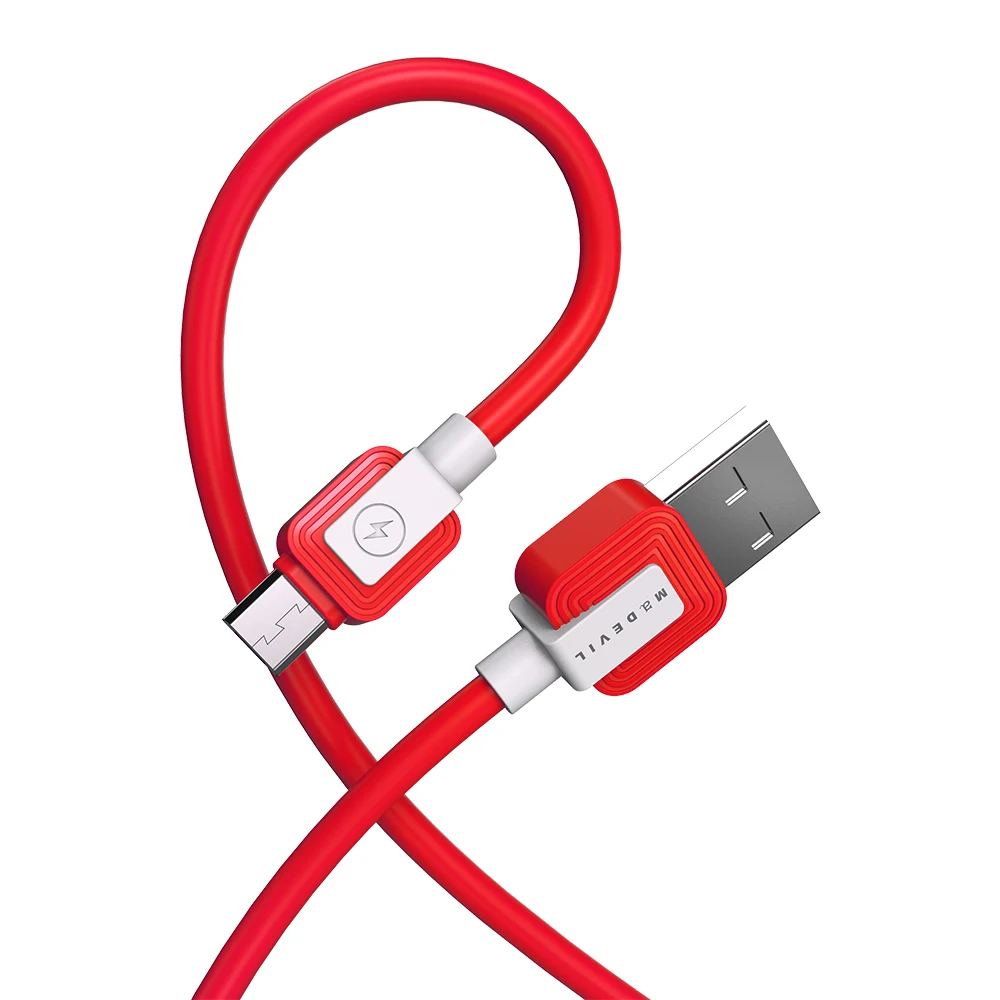 MADEVIL 1 м Micro USB кабель для быстрой зарядки Android кабели мобильных телефонов
