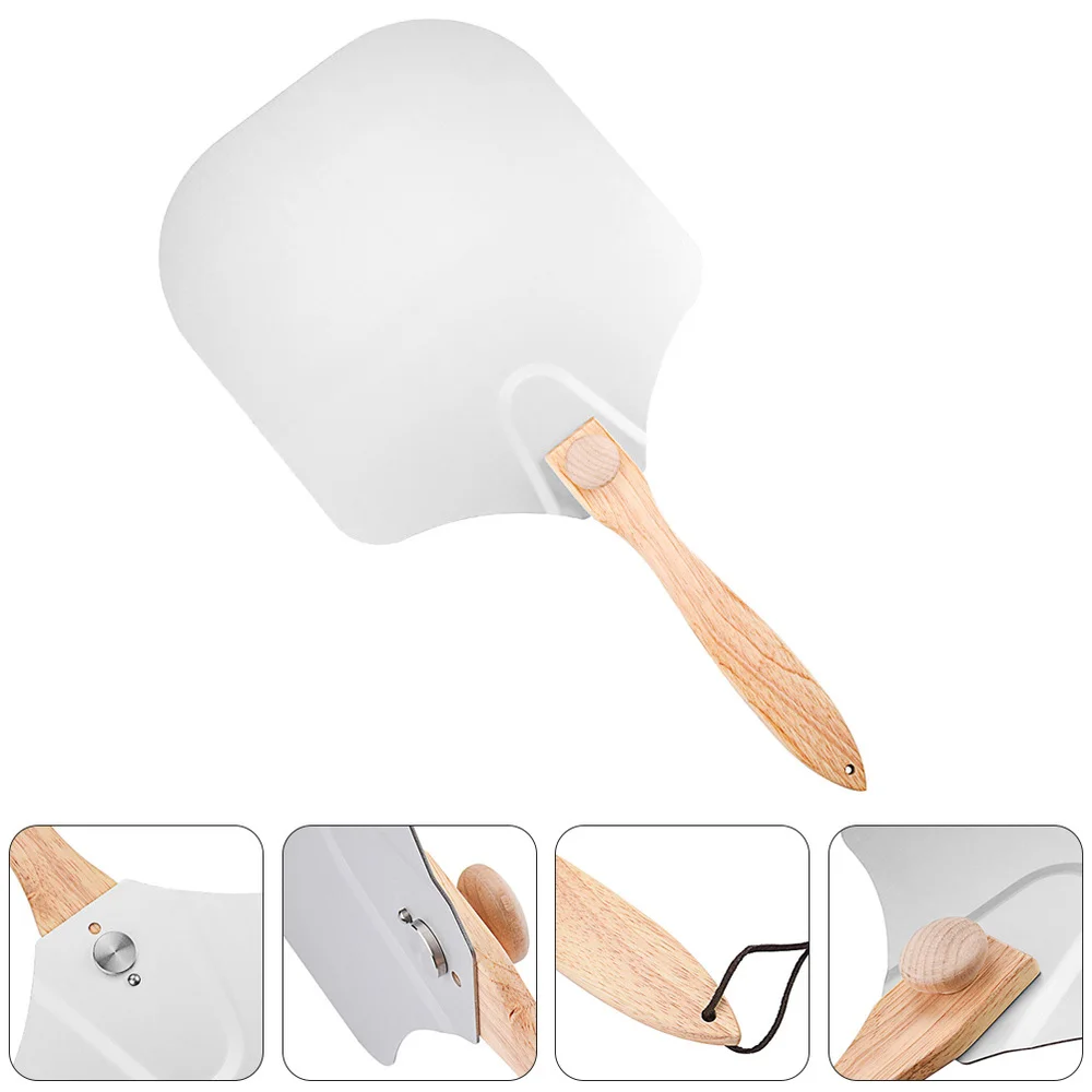 

1pc Pizza Spatula Detachable Pizza Shovel with Wooden Handle (Assorted Color)