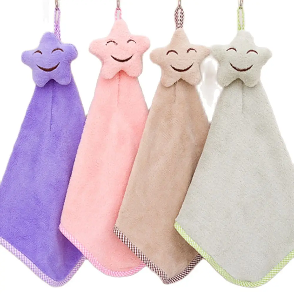 Мягкое подвесное кухонное полотенце для рук быстросохнущее многоразовое из