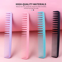 barber shop abs wide tooth comb for hairdresser hair comb salon haircut comb hair tools professional hairdressing styling tools